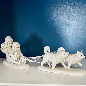 Department 56 RETIRED Snowbabies #68805 “Mush!”